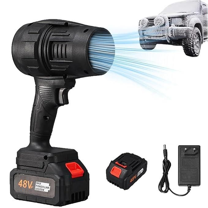 Blowee: Cordless Turbo Jet Blower, Powerful Portable Air Duster for Car Drying, Home Cleaning & Leaf Blowing - Image 73