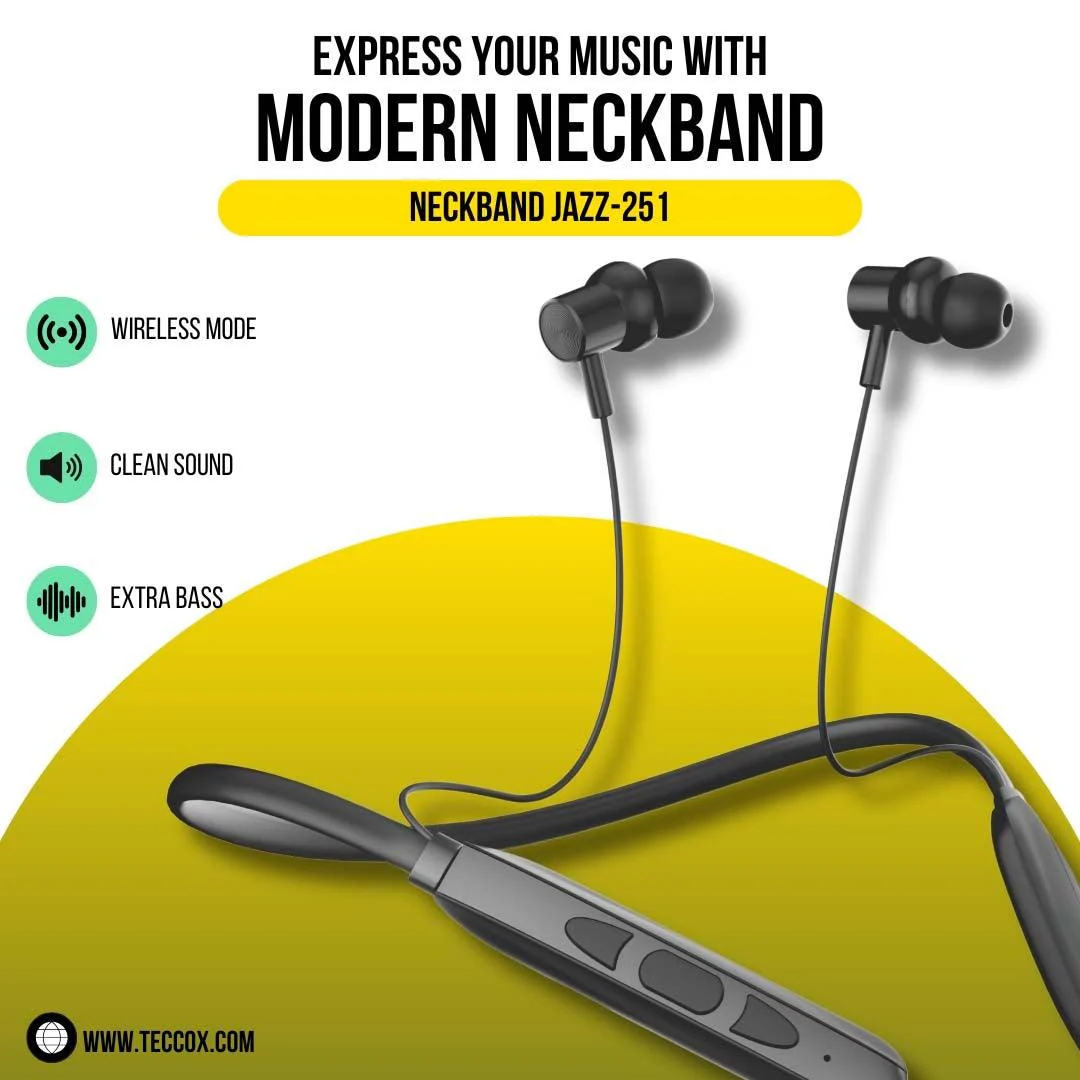 Bluetooth Neckband Jazz 251 - Image 3