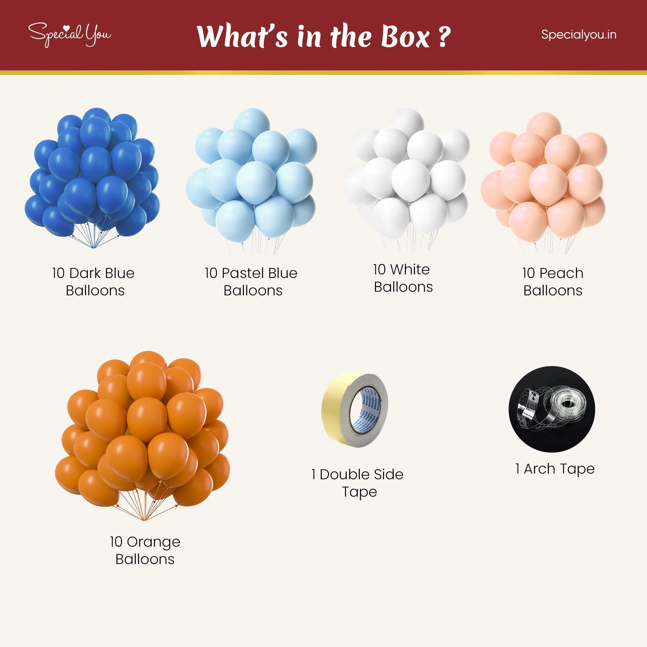 Bluey theme balloon combo - Image 3