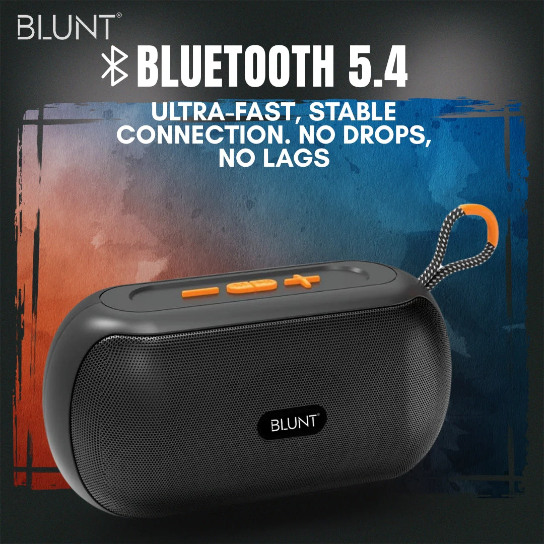 BLUNT SOUNDWAVE L4 – 10W Bluetooth Speaker with 16H Playtime, TWS, FM & SD Support - Image 4