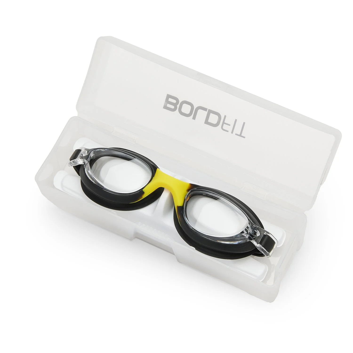 Boldfit Swimming Goggles Black Yellow - Image 4