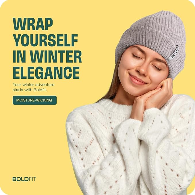 Boldfit Winter Cap - Beanie - Image 6