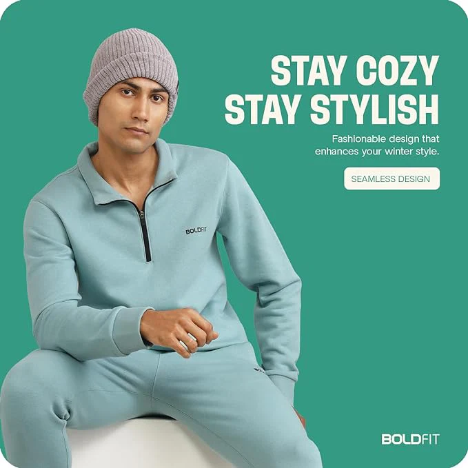 Boldfit Winter Cap - Beanie - Image 7