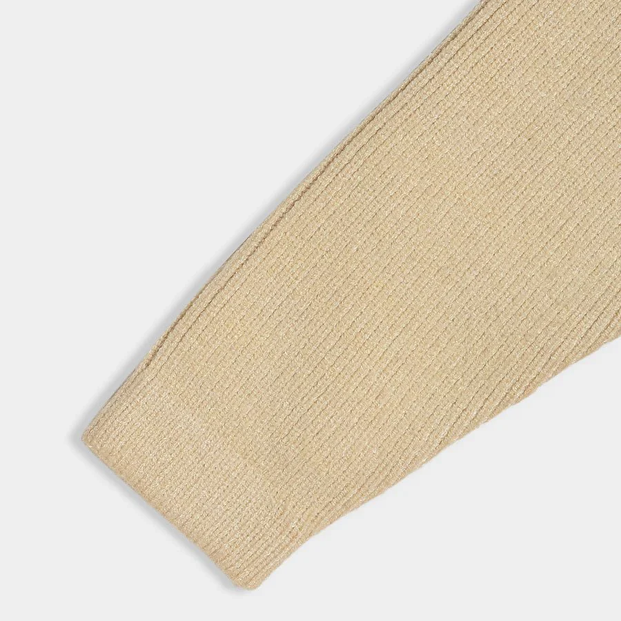 Bonjour Ivory Knitted Cardigan - Image 5