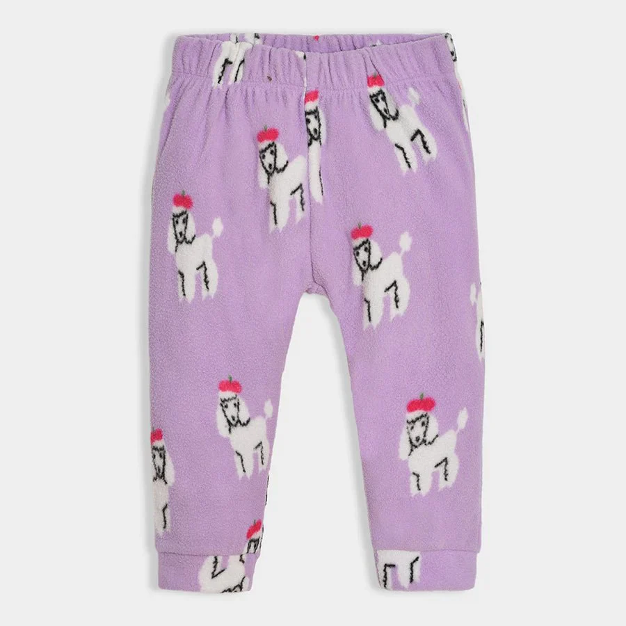 Bonjour Poodle Printed Slumber Set - Image 11