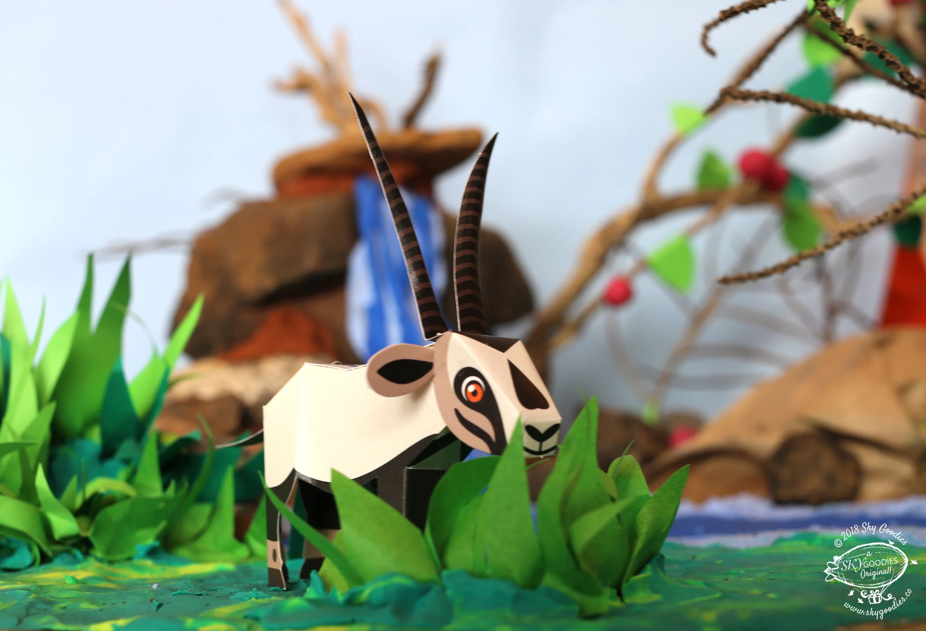 BOX SET 1: Set of 6 DIY Mini Endangered Animals Paper Craft Kits - Image 15
