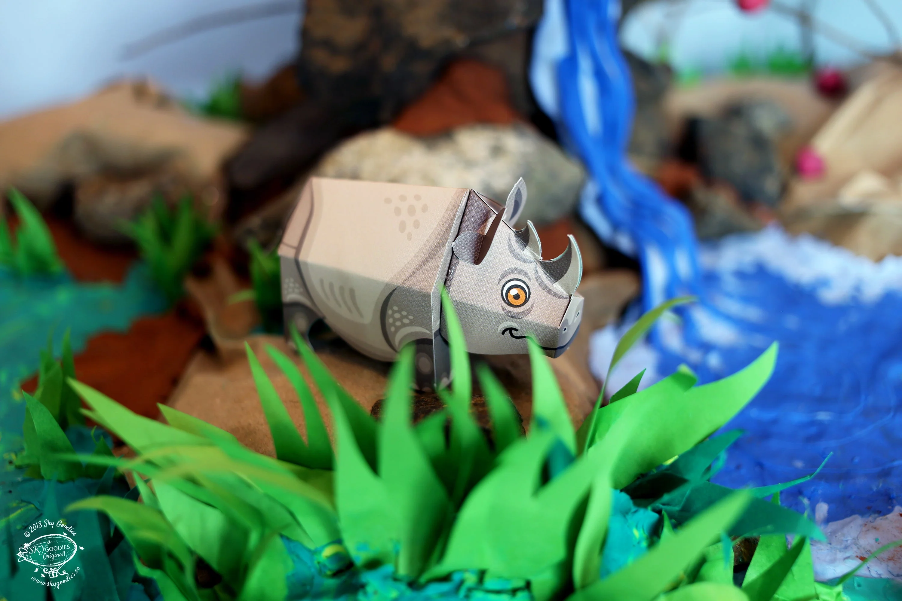 BOX SET 2: Set of 6 DIY Mini Endangered Animals Paper Craft Kits - Image 13