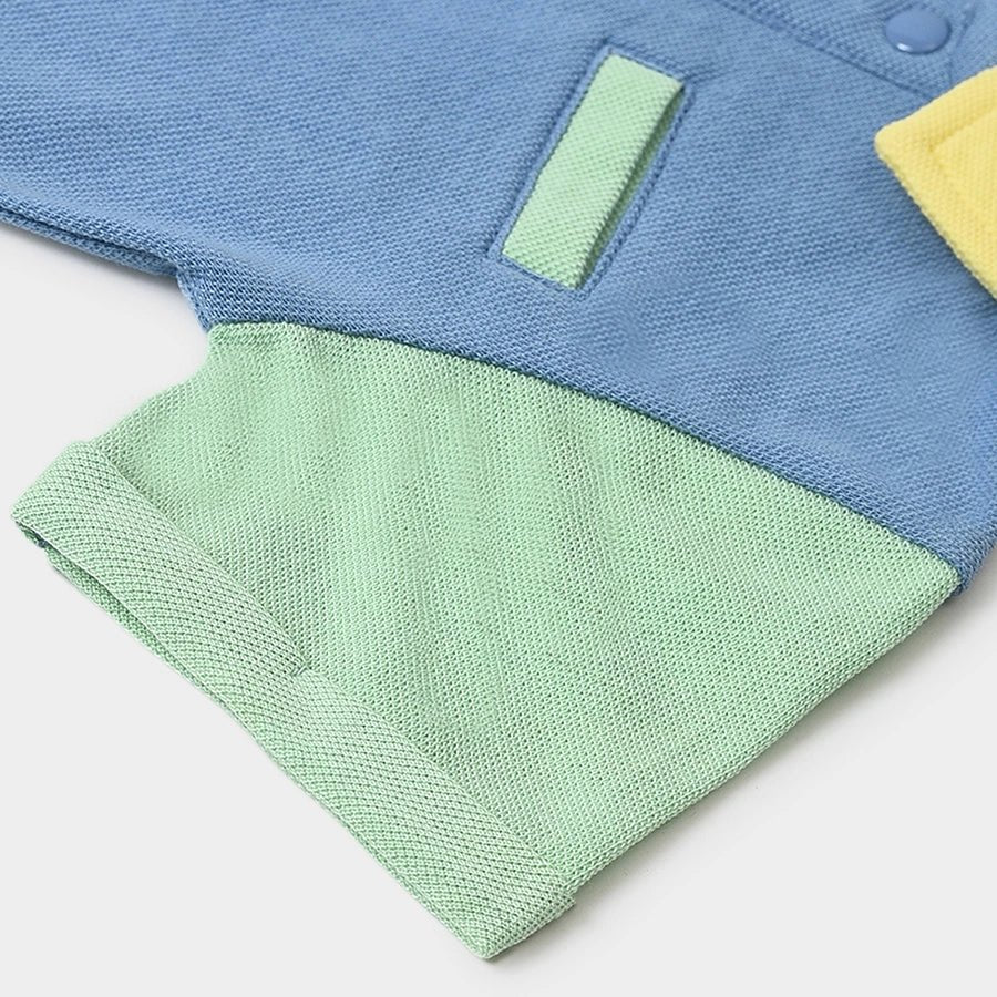 Boys Polo Romper For Baby - Image 5