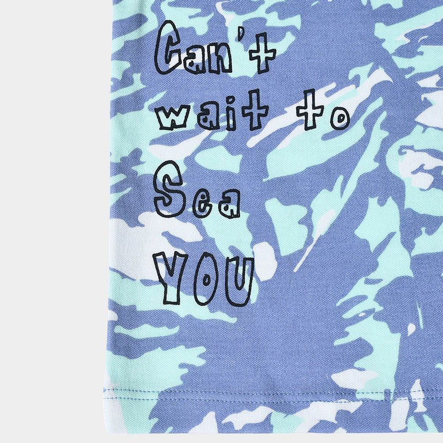 Boys Tie & Dyed T-Shirt And Baby Shorts Set - Image 7
