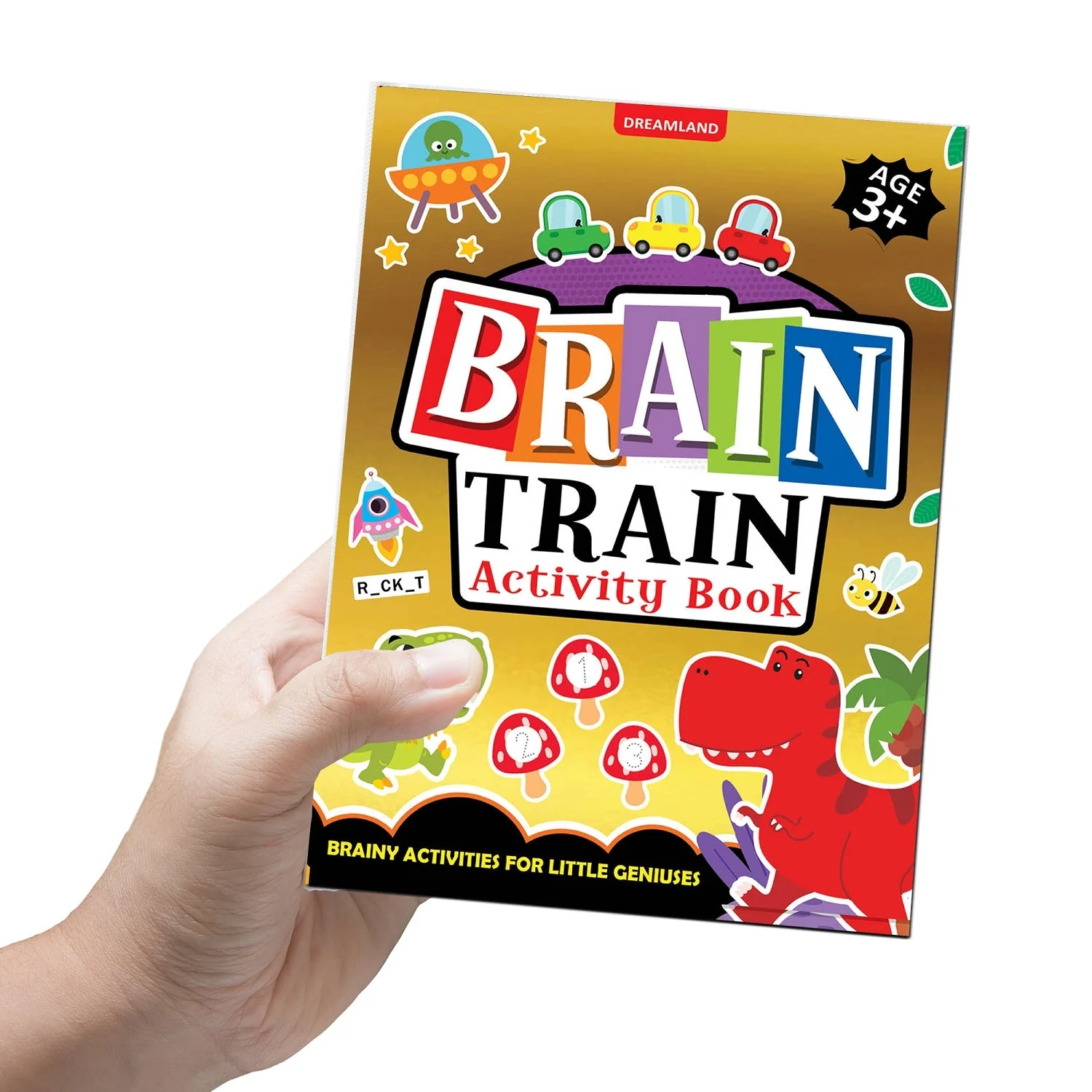 Brain Train Activity Book for Kids Age 3+ – With Colouring Pages, Mazes, Puzzles and Word searches Activities - Image 2