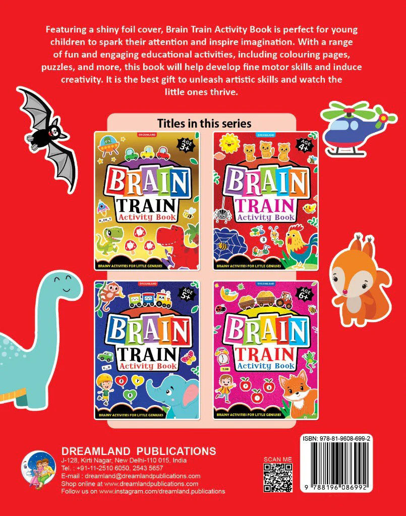 Brain Train Activity Book for Kids Age 4+ – With Colouring Pages, Mazes, Puzzles and Word searches Activities - Image 11