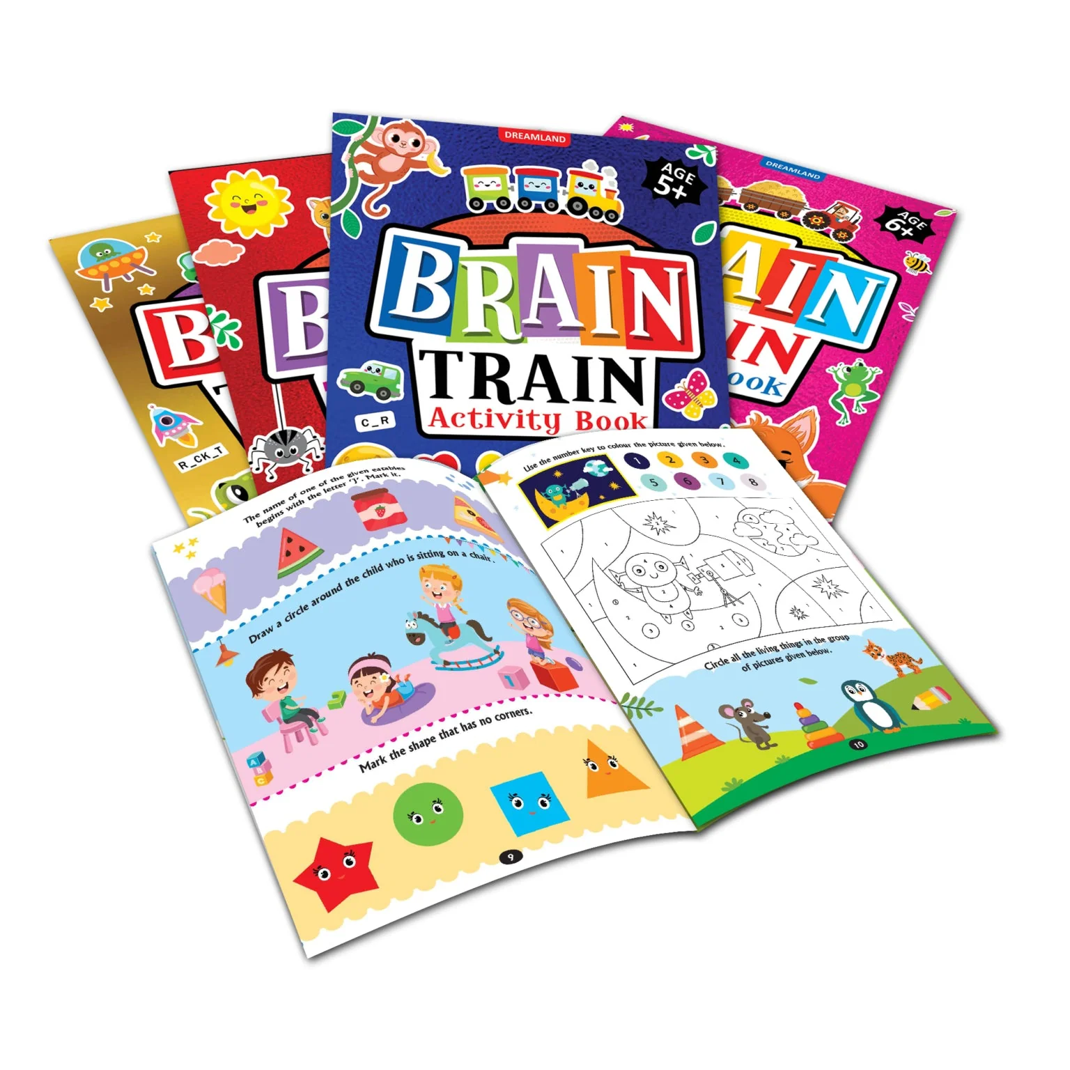 Brain Train Activity Book for Kids Age 5+ â With Colouring Pages, Mazes, Puzzles and Word searches Activities - Image 5