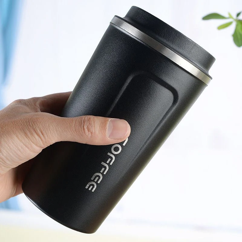 BrewBee: Smart LED Temperature Tumbler, 500ml Stainless Steel Travel Mug with Leak-Proof Lid, Touch Screen & Thermal Design for Hot & Cold Drinks - Image 6