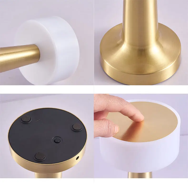 BrioBeam: Metal LED Table Lamp with Warm & Cozy Light, 3-Colour Touch Control, Stepless Dimming & Type-C Charging - Image 7
