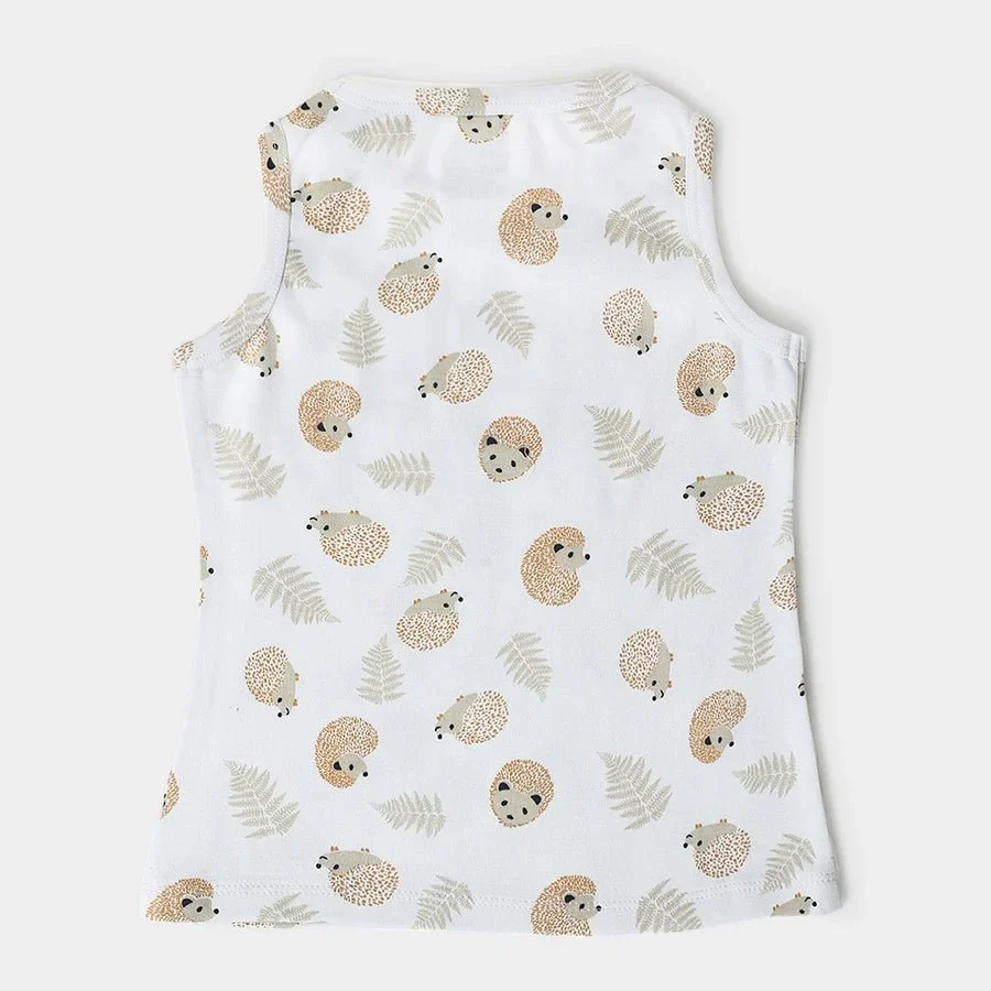 Buddy Girls Printed Vest- Pack Of 3 - Image 9