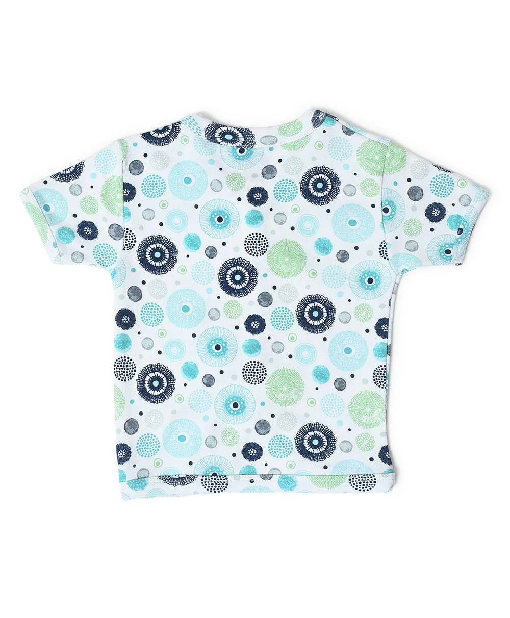 Buddy Kids Sky Half Sleeve Tee- Pack Of 3 - Image 3