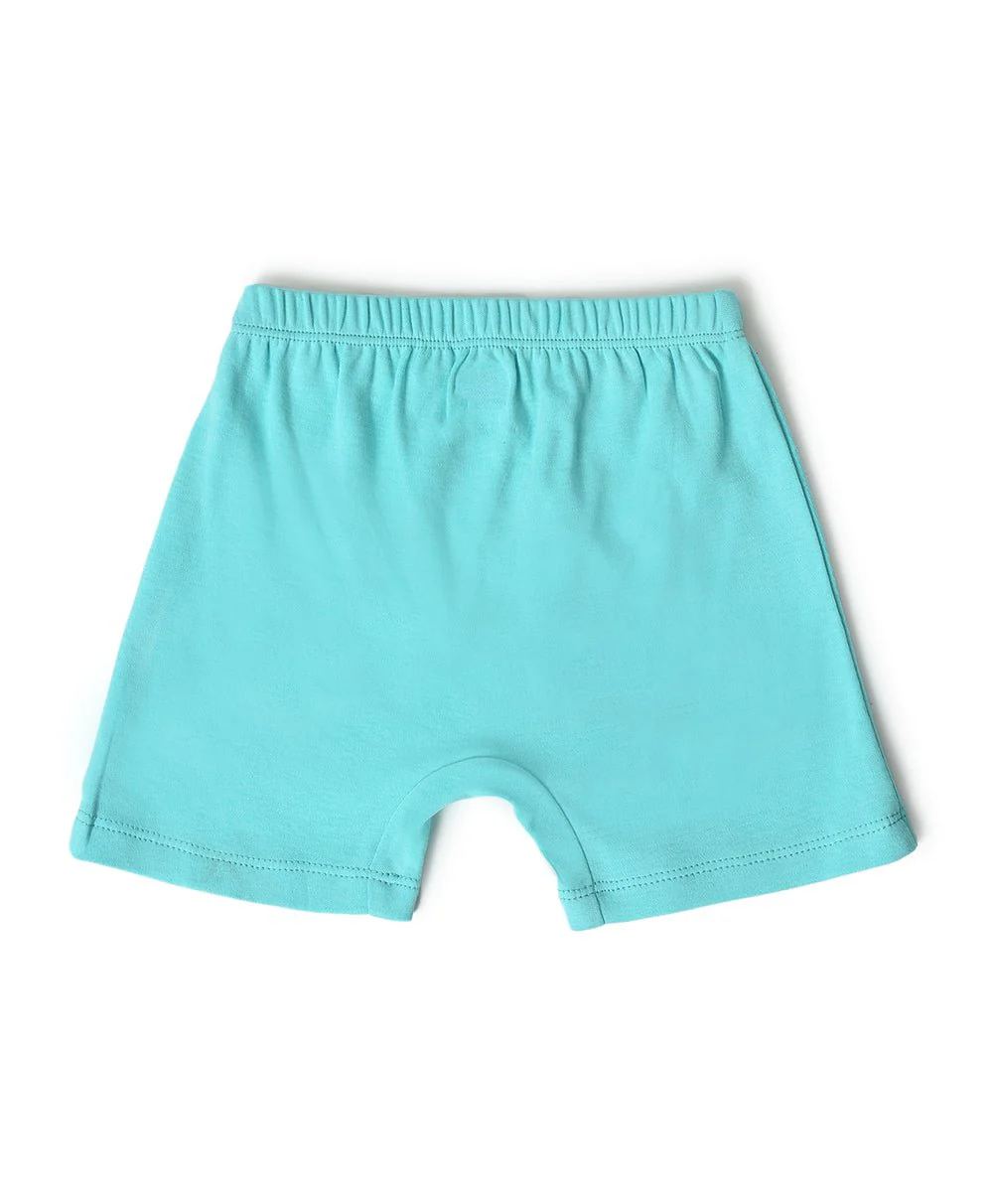 Buddy Printed Sky Shorts For Baby Boy - Pack Of 3 - Image 6