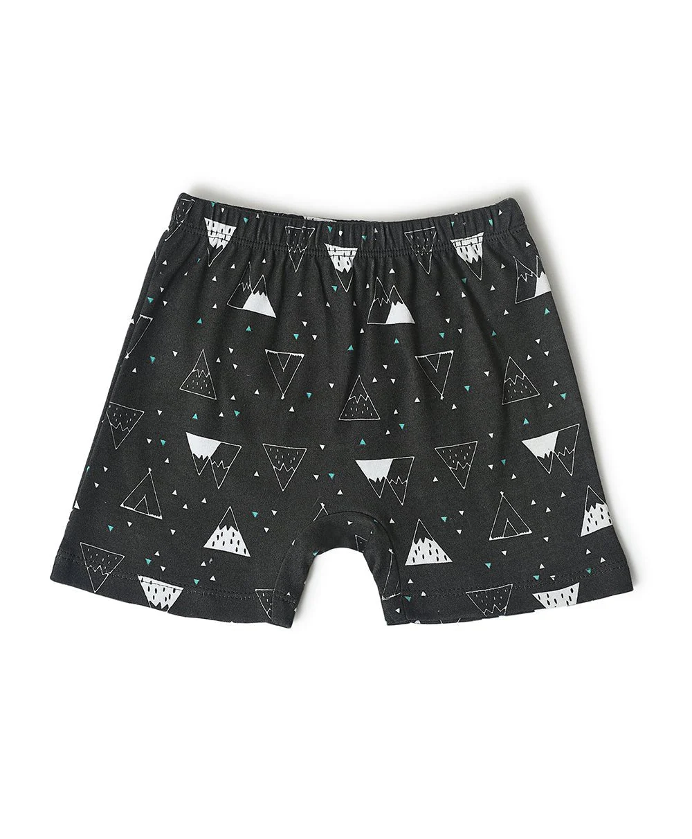 Buddy Printed Sky Shorts For Baby Boy - Pack Of 3 - Image 8