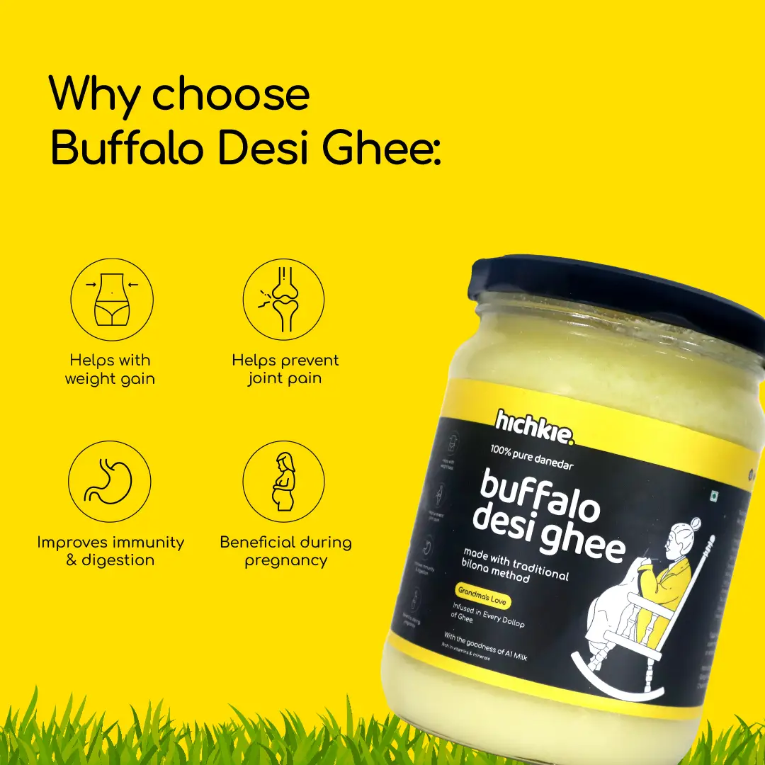 Buffalo Desi Ghee 500 ml | Bilona Method | Curd-Churned | Lab Tested. - Image 2