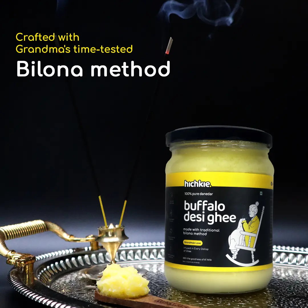 Buffalo Desi Ghee 500 ml | Bilona Method | Curd-Churned | Lab Tested. - Image 3