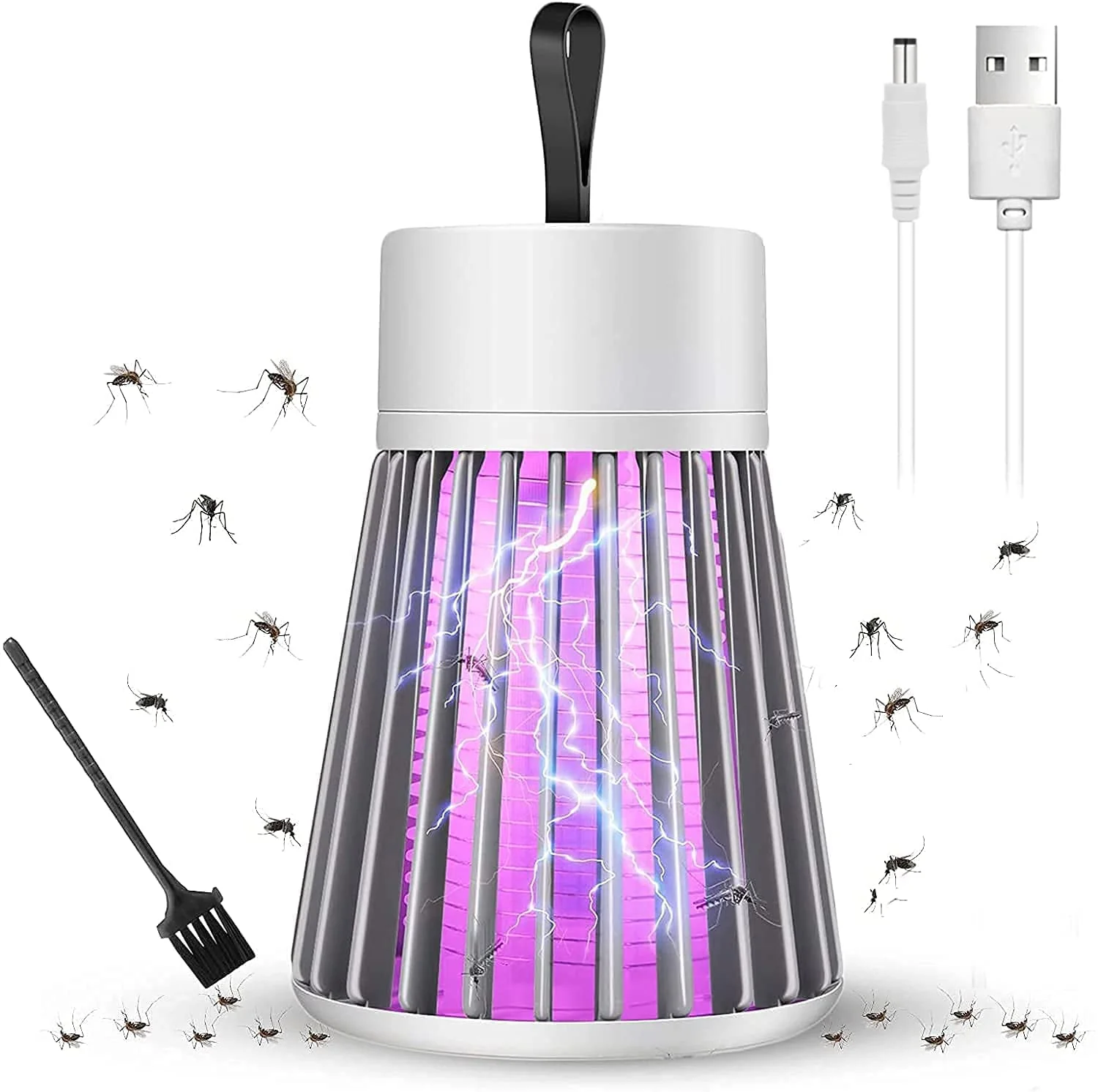 BugShield: USB-Powered Mosquito Killer Lamp with UV LED – Safe & Silent Indoor Zapper for Bedrooms, Living Rooms, Patios & Outdoor Protection - Image 13