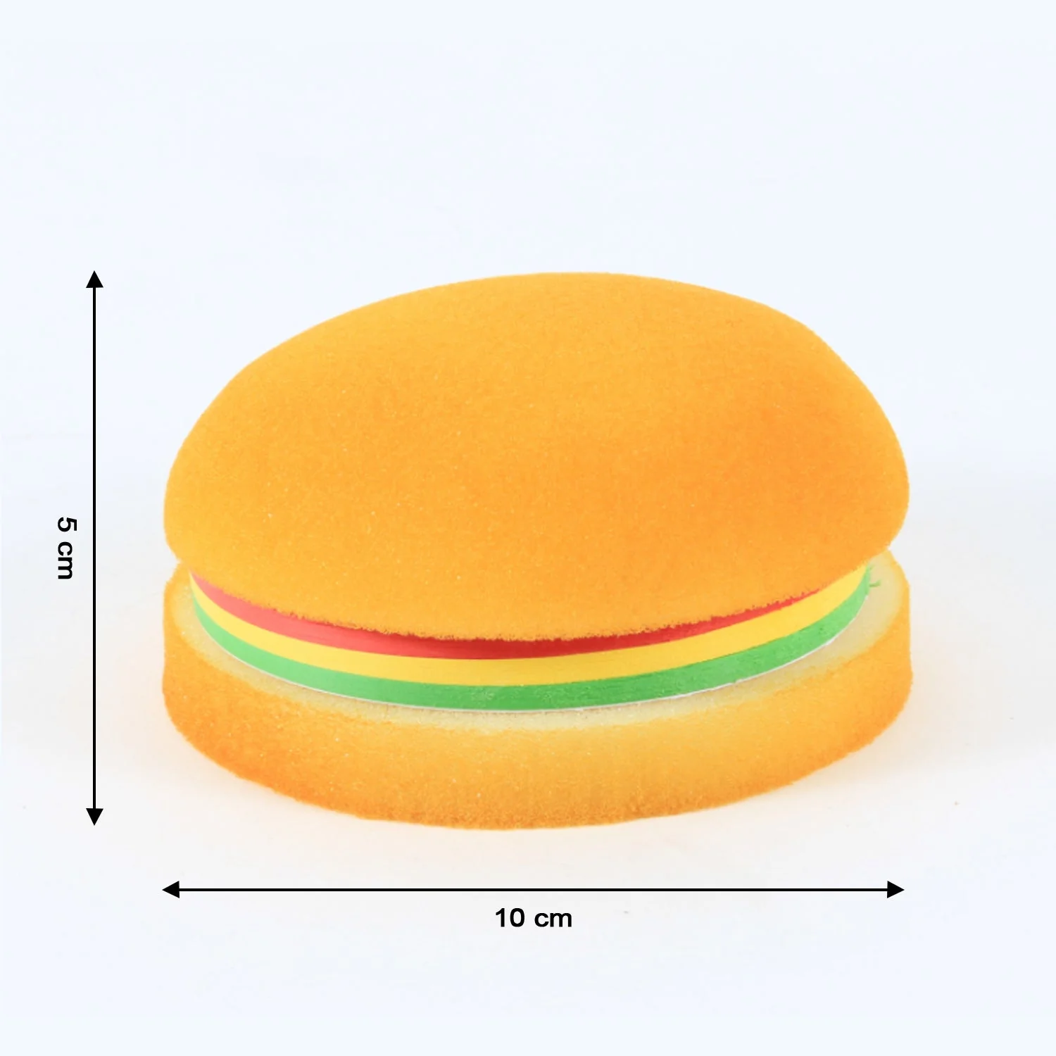 BurgerPad: Fun & Quirky Burger-Shaped Memo Pad with 100 Unruled Pages, Pocket-Size Notepad for Notes & Journaling - Image 5