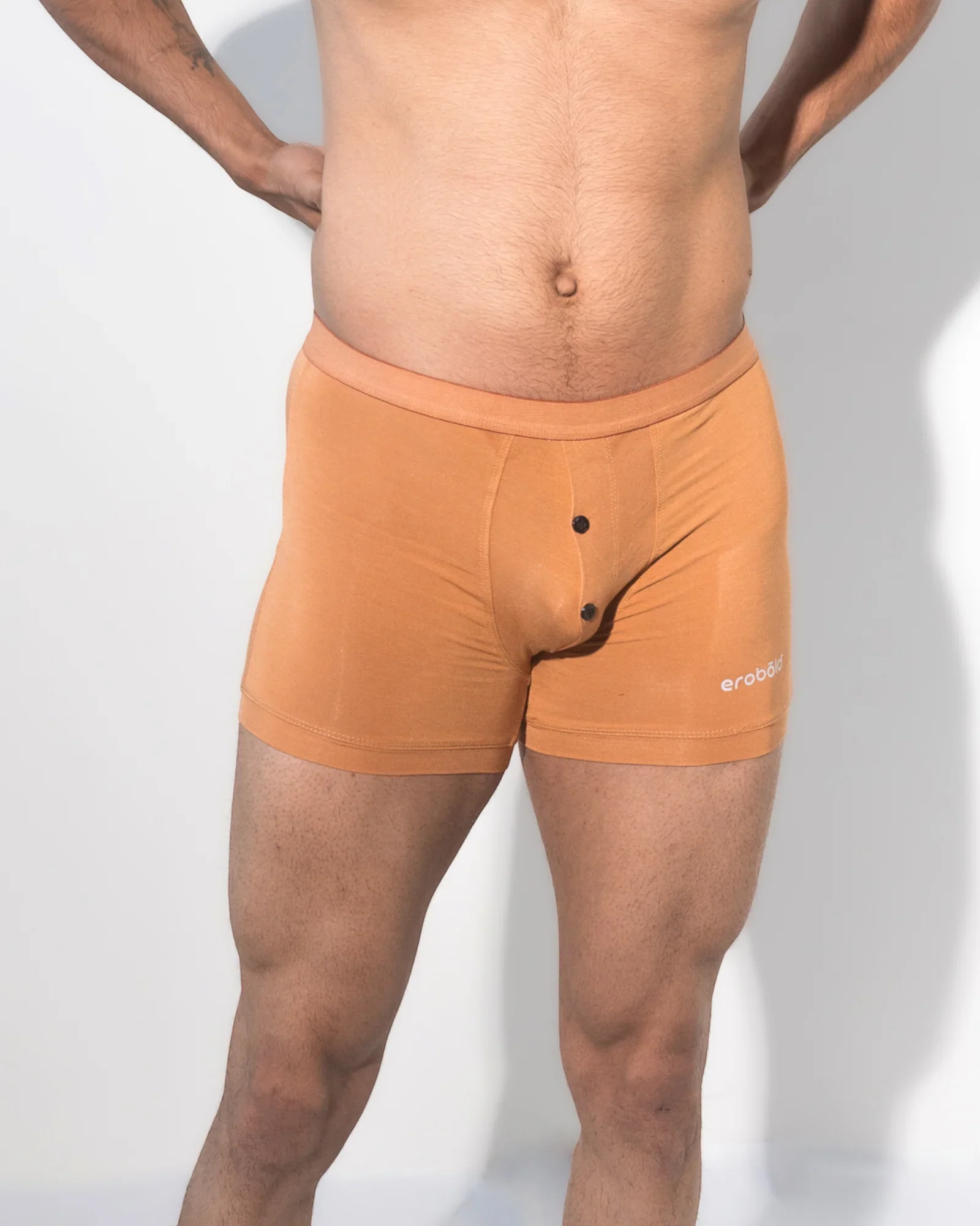 Button Trunk for Men / Tan Modal - Image 6
