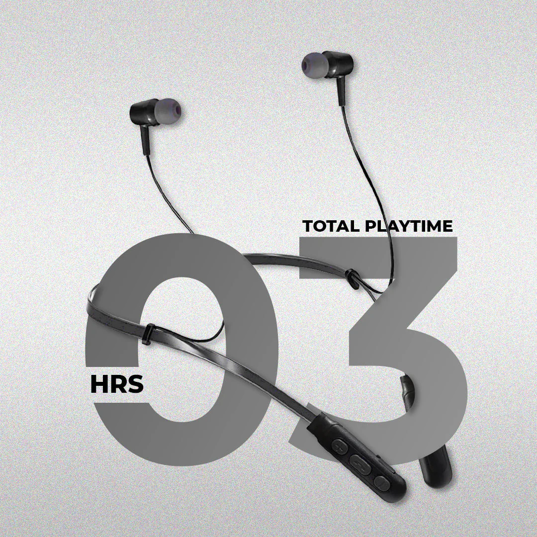Buy B11: Bluetooth Neckband | Powerful Audio + High Bass - Image 4
