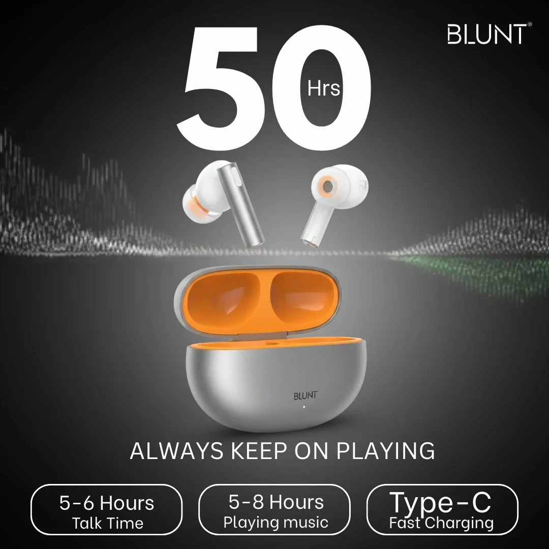 Buy Blunt Alpha 311 | Balanced Sound with 50 Hr Playtime - Image 16