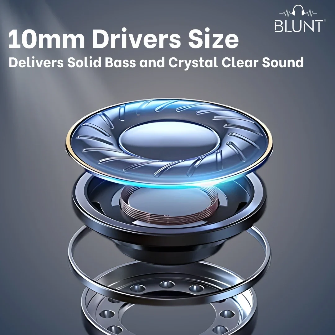 Buy Blunt X Pod 411 | Balanced Sound with 50 Hr Playtime - Image 11