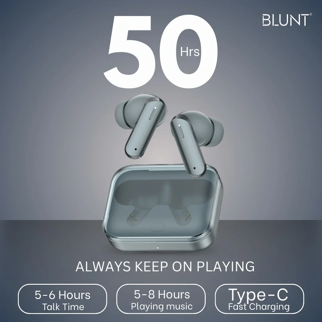 Buy Blunt X Pod 411 | Balanced Sound with 50 Hr Playtime - Image 26