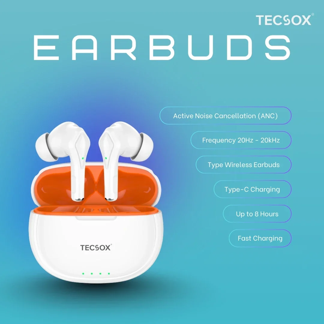 Buy TecSox Neo231 Wireless Earbud With Comfortable Fit - Image 21