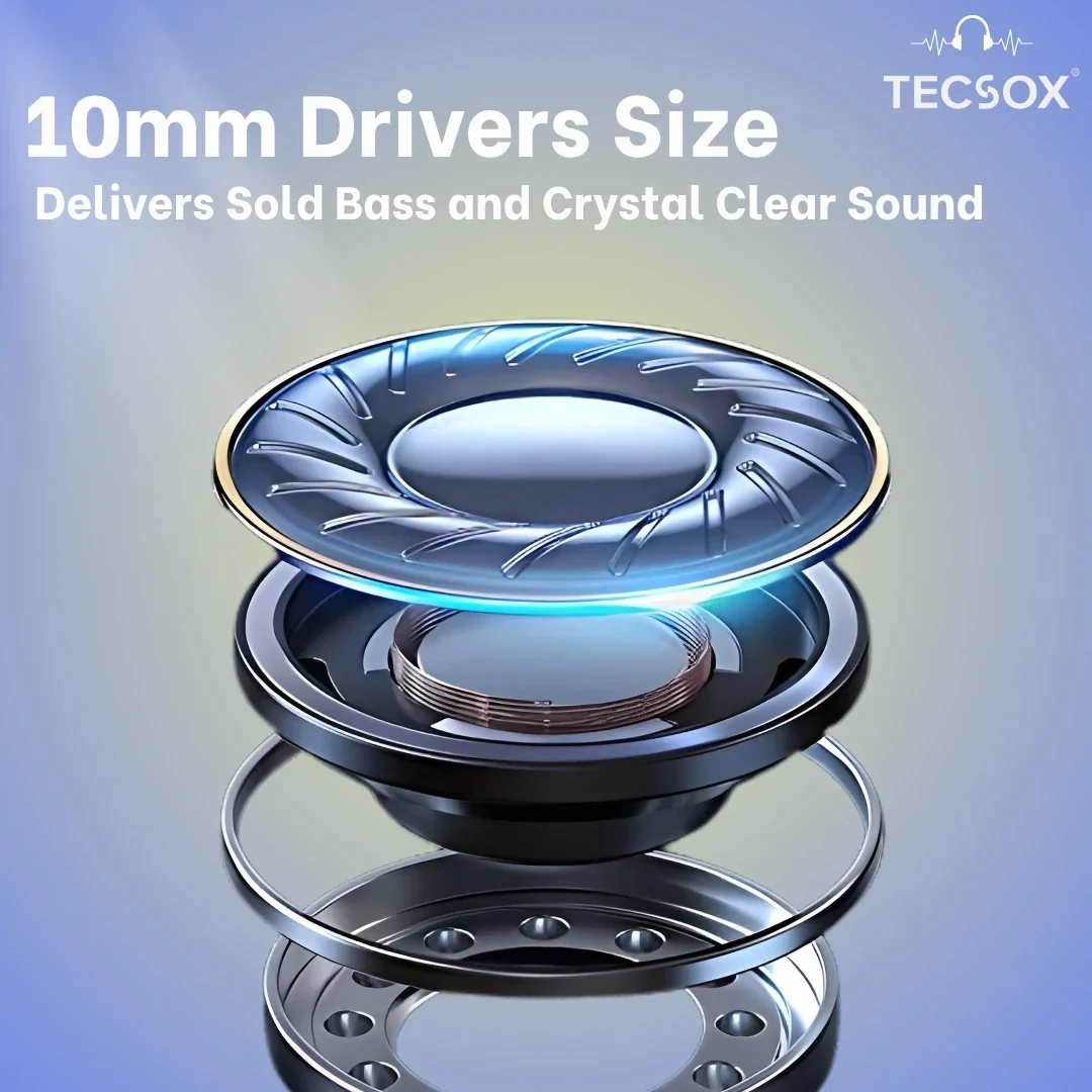 Buy TecSox Neo231 Wireless Earbud With Comfortable Fit - Image 29