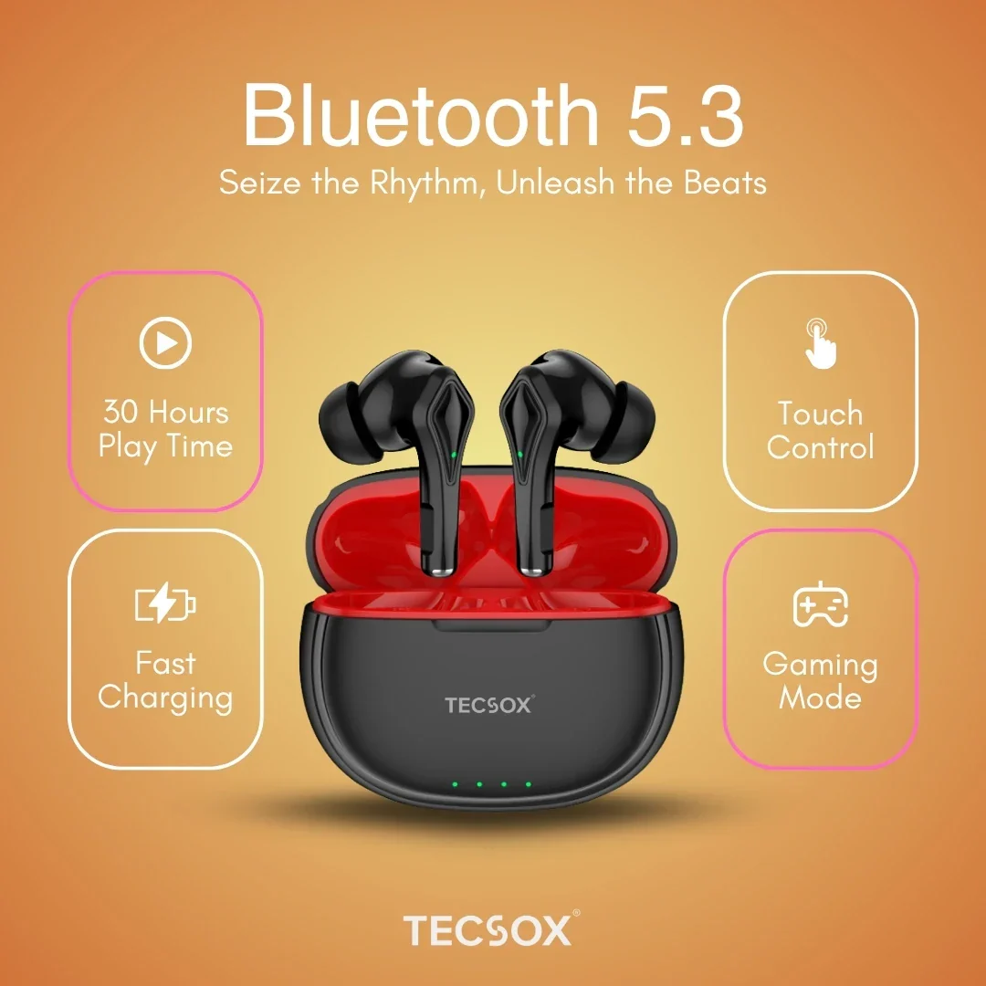 Buy TecSox Neo231 Wireless Earbud With Comfortable Fit - Image 7