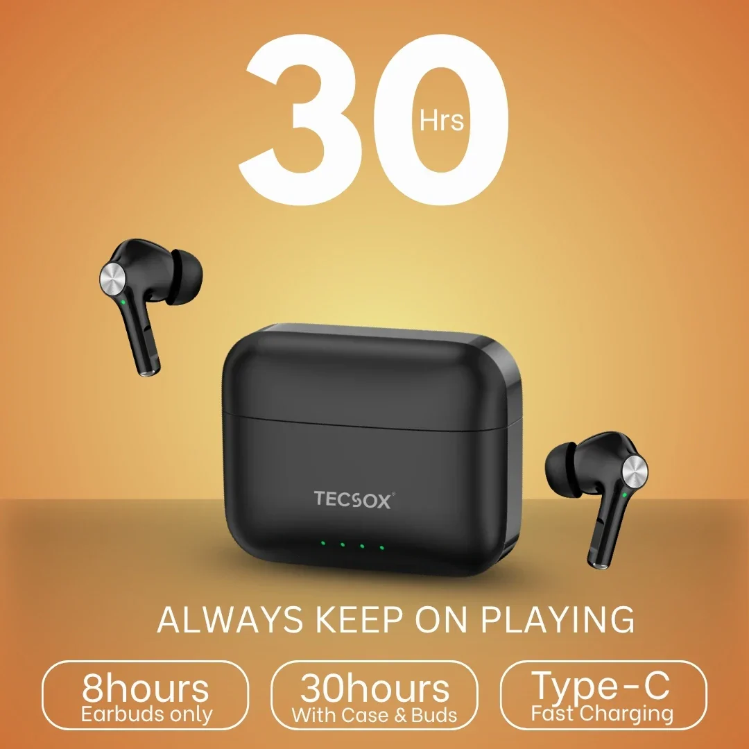 Buy TecSox Neo411 Wireless Earbud With Comfortable Fit - Image 5