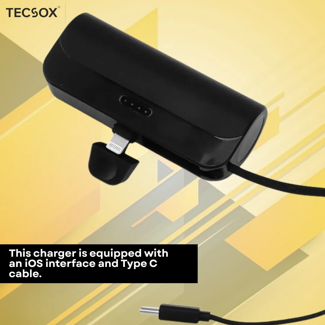 Buy TecSox POP Charge | 5000mAh Power Bank | 25W Output - Image 5