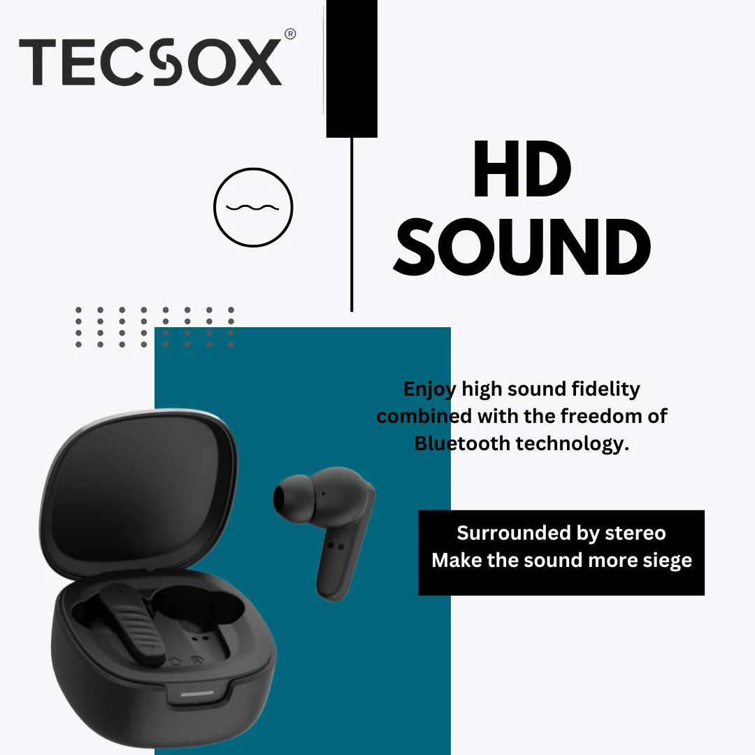 Buy TecSox Pro 7 Wireless Earbud With Comfortable Fit - Image 4