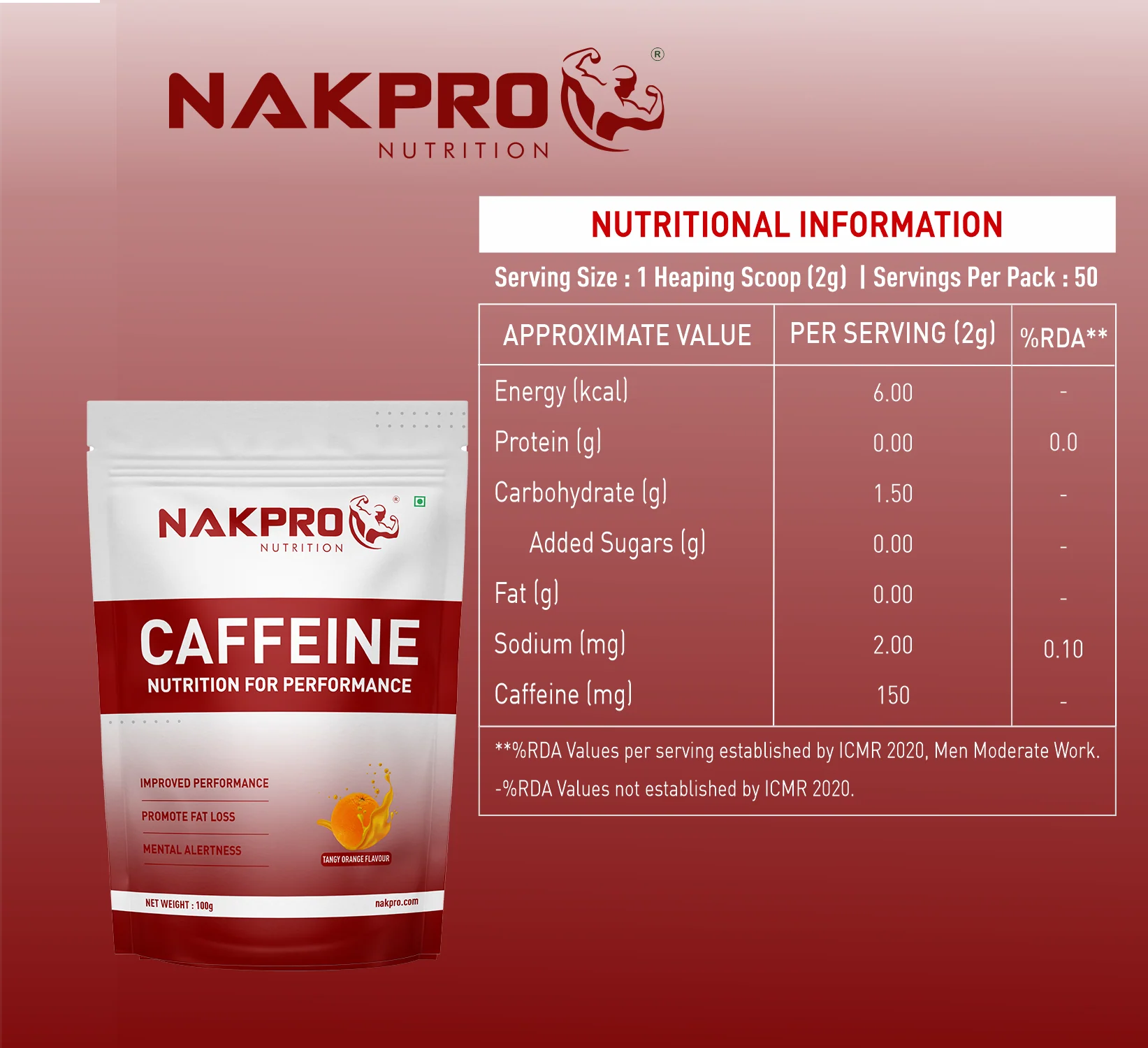 Caffeine Pre-Workout Supplement - Image 2