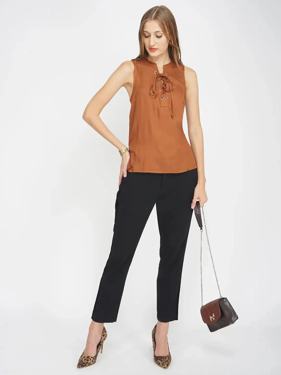 Caffeniated Today Women'S Sleeveless Top - Image 8