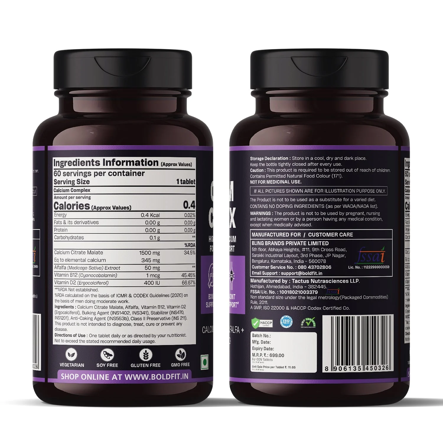 Calcium Complex Supplement With Alfalfa - Image 7