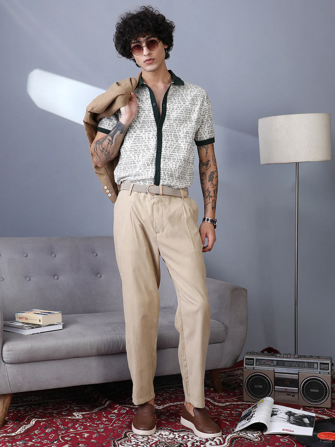 Campus Sutra Printed Casual Shirt for Men - Image 6