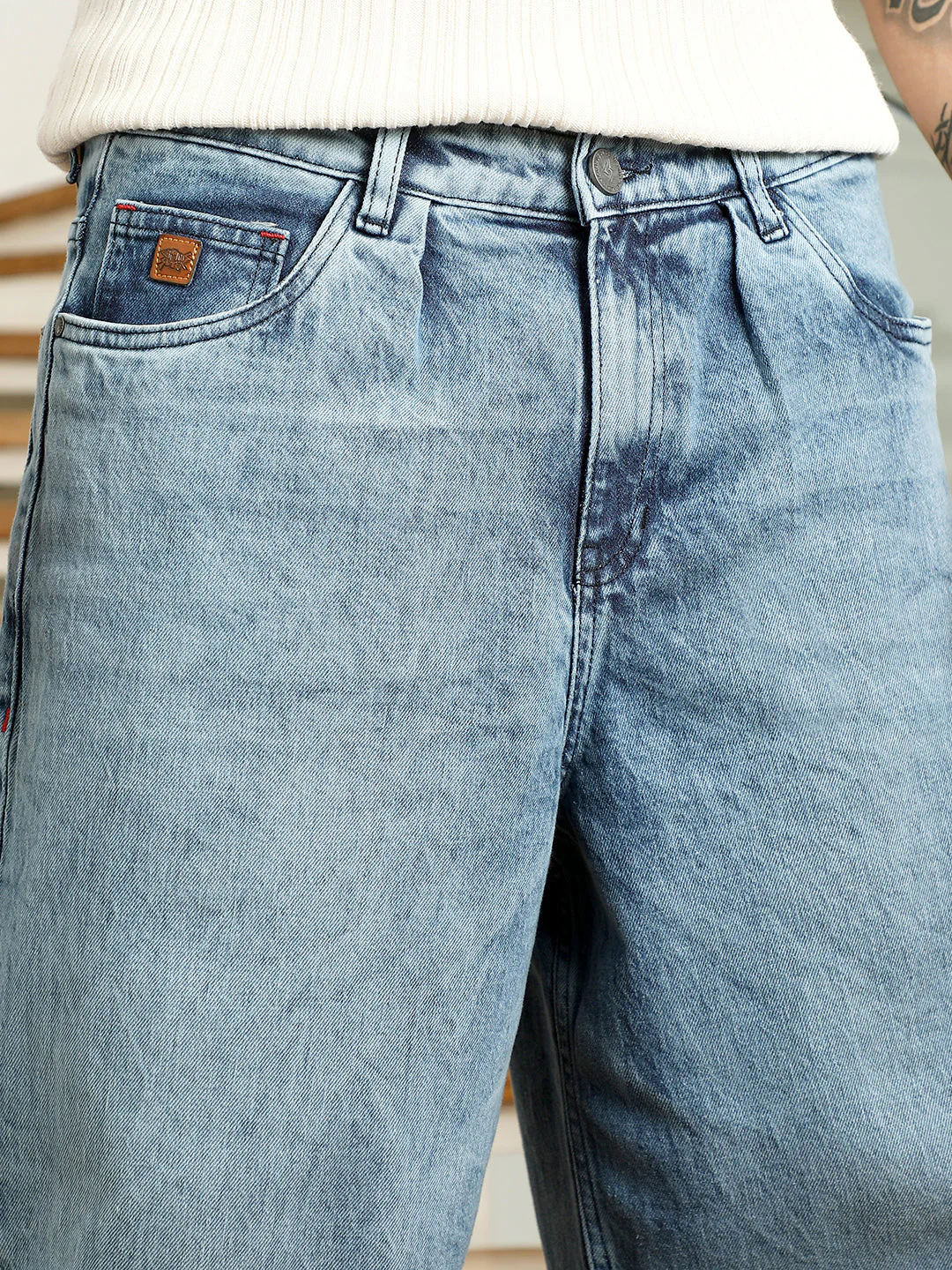 CAMPUS SUTRA Relaxed Fit Blue Jeans - Image 7