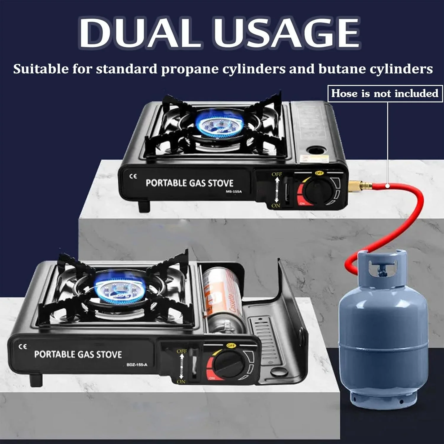 Campy: Portable Camping Gas Stove with Compact Burner & Carrying Case – Outdoor Cooking Gear for Trekking, Hiking, Picnics & Backpack Travel - Image 3