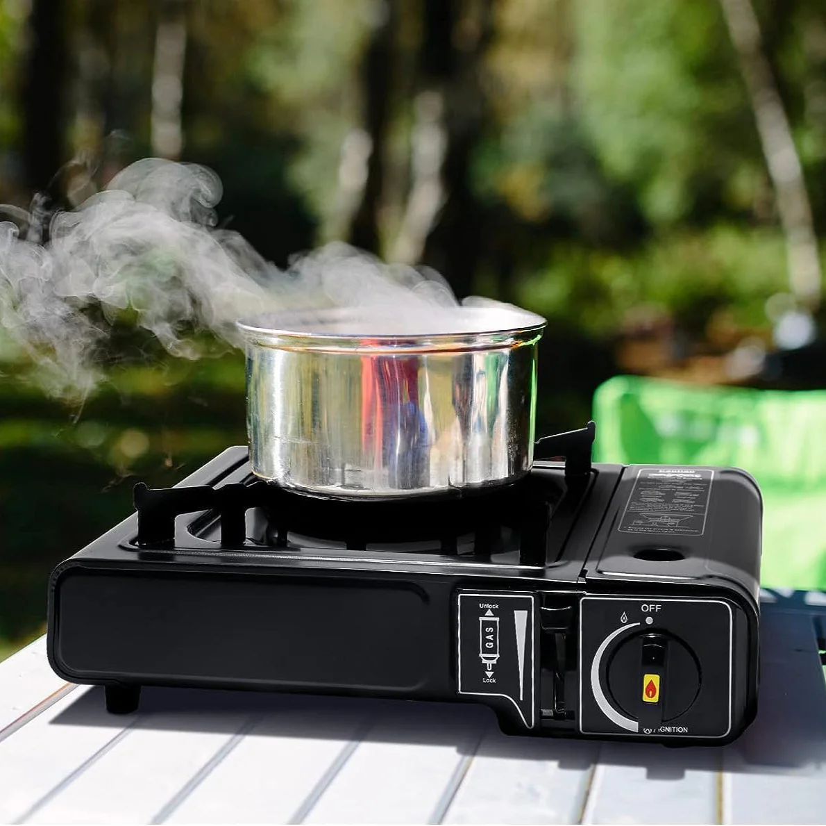 Campy: Portable Camping Gas Stove with Compact Burner & Carrying Case – Outdoor Cooking Gear for Trekking, Hiking, Picnics & Backpack Travel - Image 8