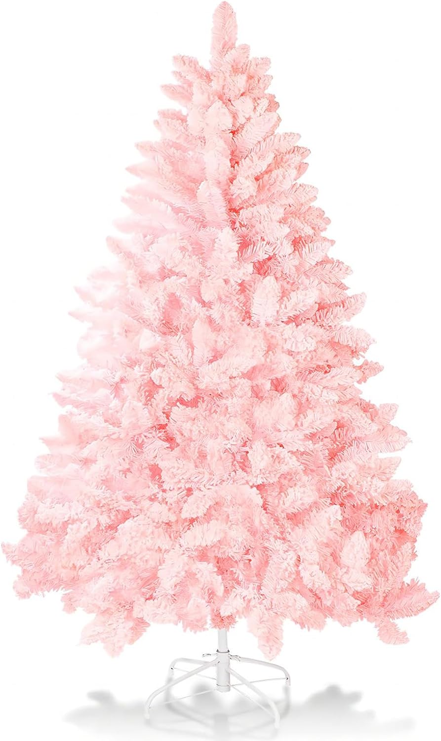 Candy floss Pink snow X'mas tree(approx 5ft) - Image 3