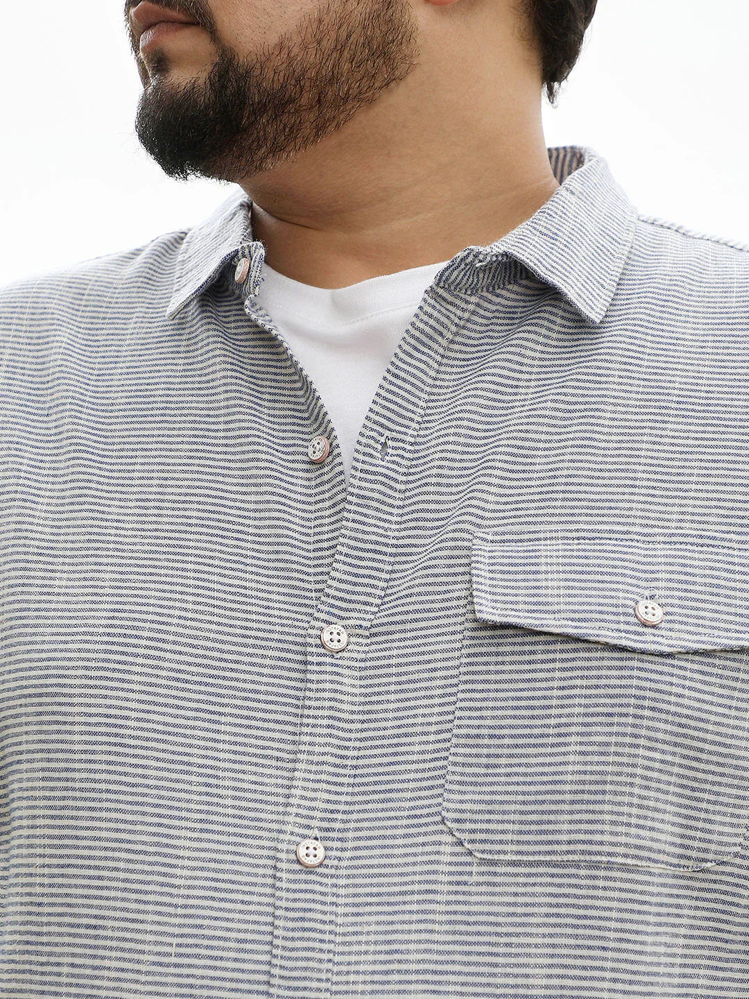 Candy-Stripe Jacquard Shirt - Image 7