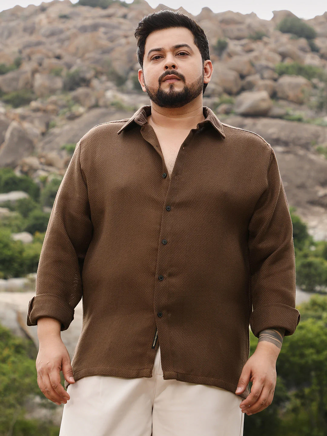 Canvas-Dobby Shirt - Image 2