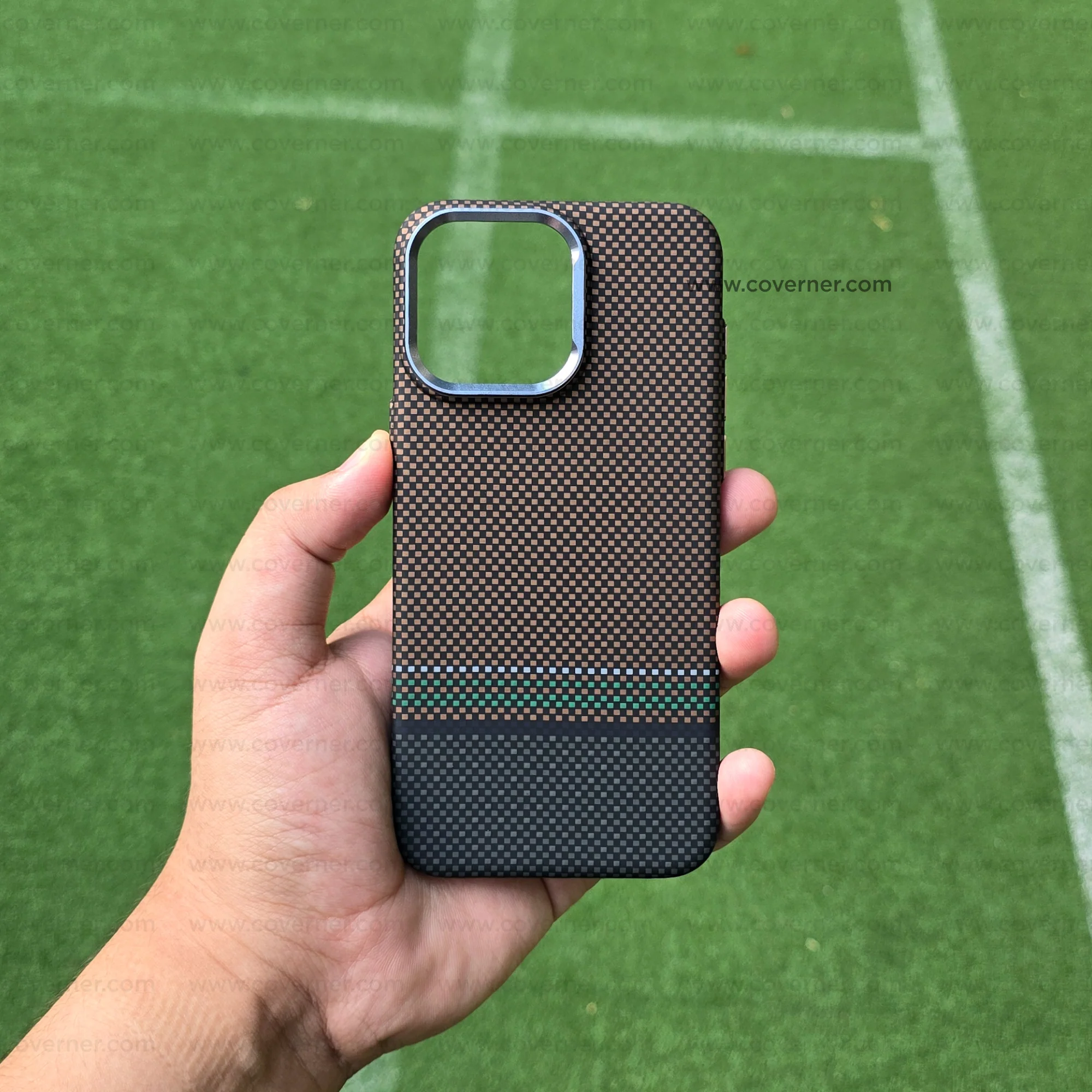 CarbonEdge Pro – Premium Carbon Fiber Texture MagSafe Case by Coverner India - Image 28