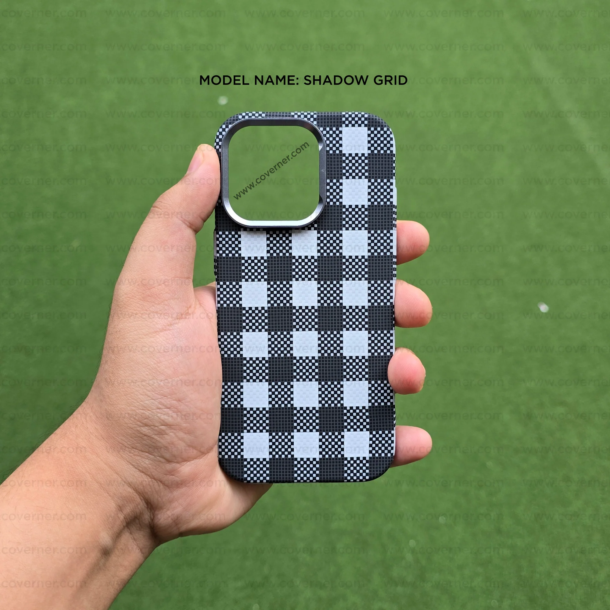 CarbonEdge Pro – Premium Carbon Fiber Texture MagSafe Case by Coverner India - Image 36