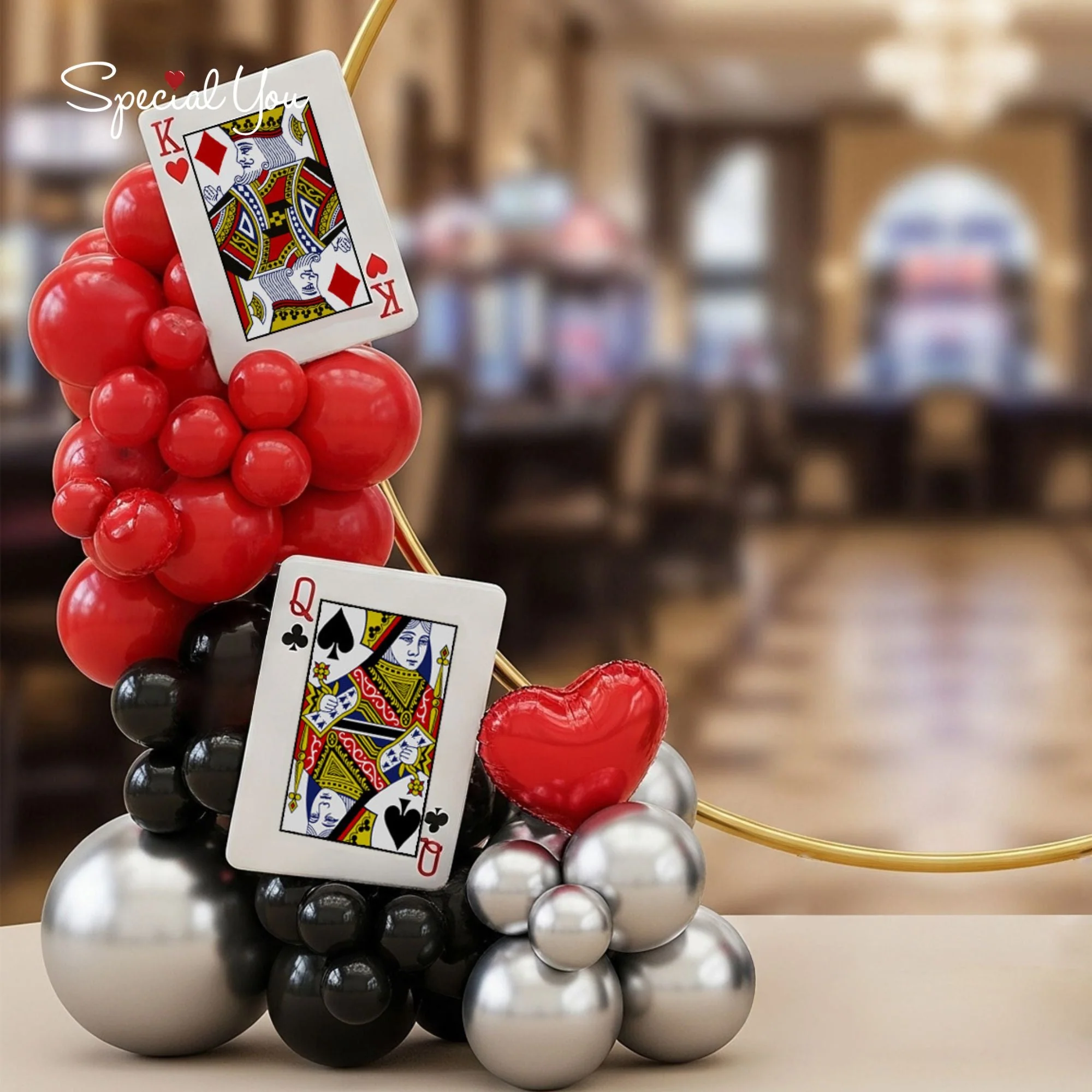 Casino theme ring decor - Image 2